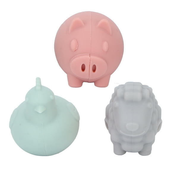 Spill Proof Lid Lifter, Pot Watcher Flexible 3pcs Food Grade Silicone Easy Use Cute Animal Shape  Hands  For Kitchen Cooking Use