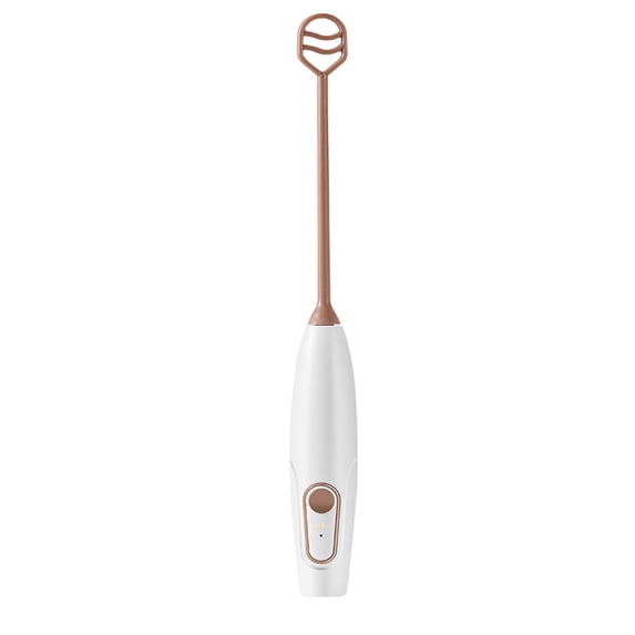 Spill Proof Milk Frother Mixer Stick, Portable Electric Whisk Stirring Rod Device, High Speed Foam Blending Kitchen Tool Appliance, Wireless Rechargeable Drink Mixing Device