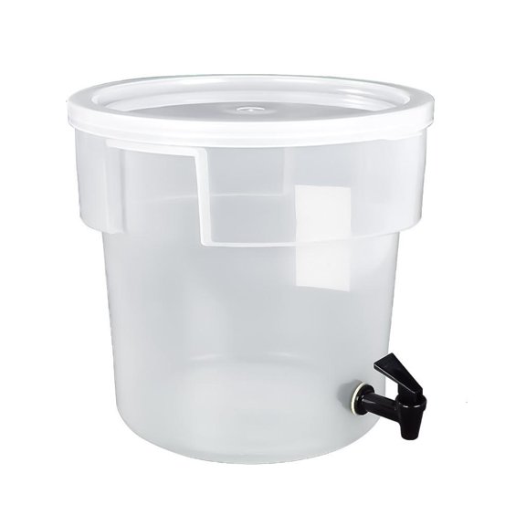Spill Proof Round Drink Dispenser Insulated Construction Suitable For Coffee Juice Outdoors Gatherings