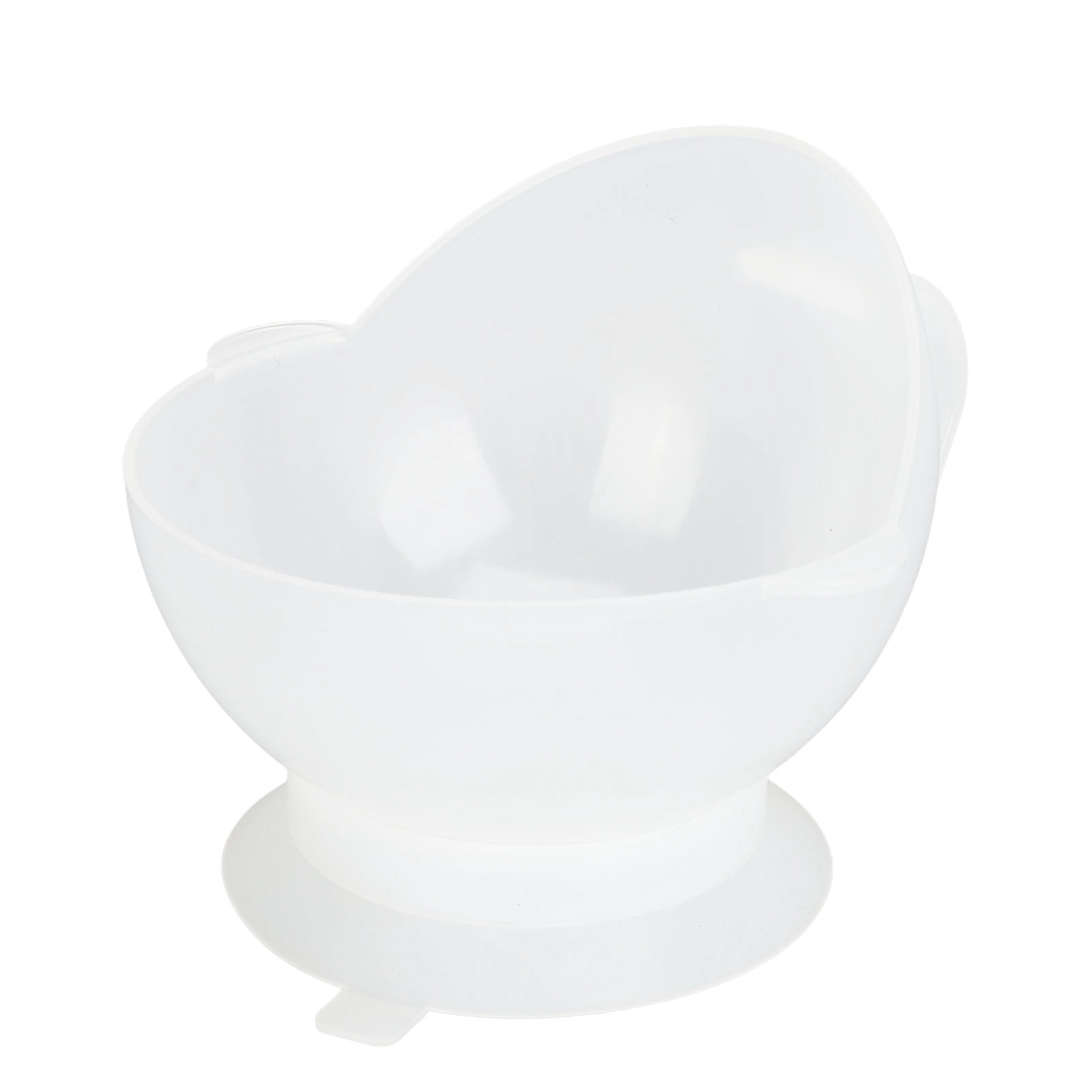 Spill Proof Scoop Bowl with Suction Cup Base - Ergonomic Silicone Non ...