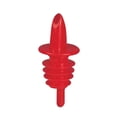 thumbnail image 1 of Spill-Stop 350-03 Fluorescent Red Plastic Pourer - Dozen, 1 of 1