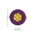 thumbnail image 1 of Spill Stopper Lid Cover Silicone Lid for Pot Cooking Tools Flower Pots Cookware for Home Saucepan Kitchen Accessories Gadgets (Purple), 1 of 7
