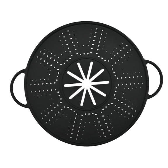 Spill Stopper Lid Silicone Splatter Screen Boil over Guard Anti Overflow Oil Splash Guard for Kitchen Chefs Restaurants