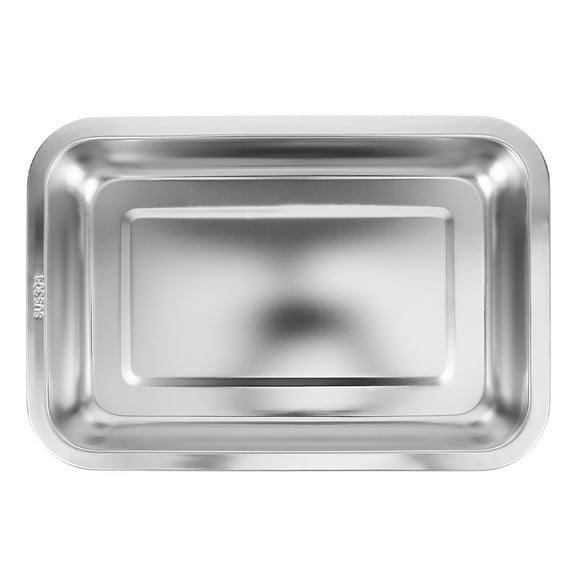 Spill-proof Cat Litter Box Small Litter Box Nonstick Metal Litter Pan for Small Pets