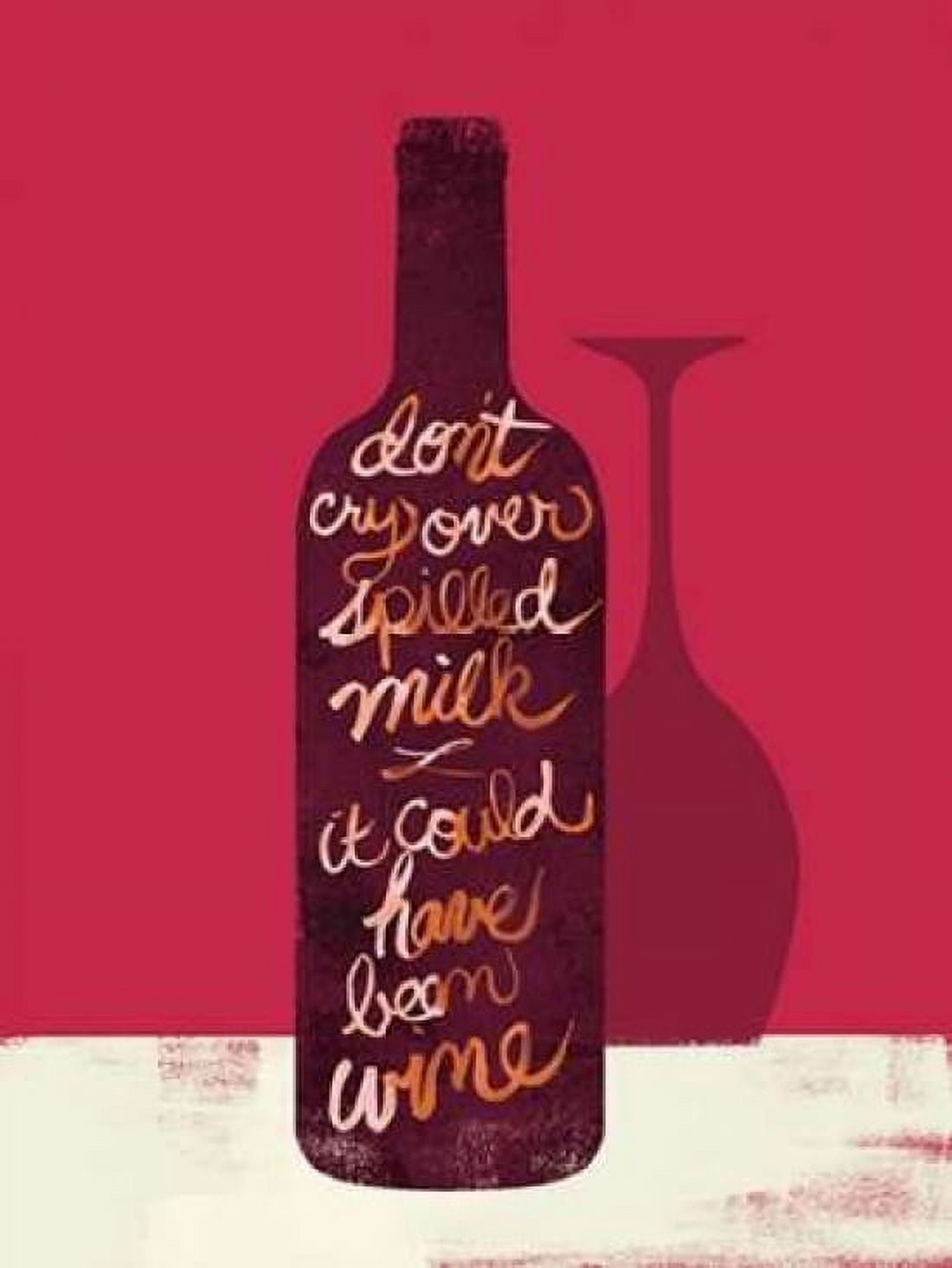 Spilled Milk Canvas Art - Studio Bella (18 x 24)