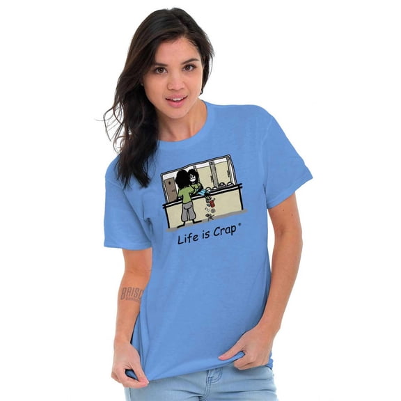 Spilled Purse Women's Lifestyle Women's Graphic T Shirt Tees Brisco Brands S