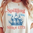 thumbnail image 1 of Spilling The Tea Since 1773 Shirt, Patriotic Shirt, Usa Shirt, Boston Tea Party, Repuclican Tshirt, American Shirt, Election Tshirt Unisex S-5XL Hot Trending Shirt, Vintage Birthday Gift, 1 of 2