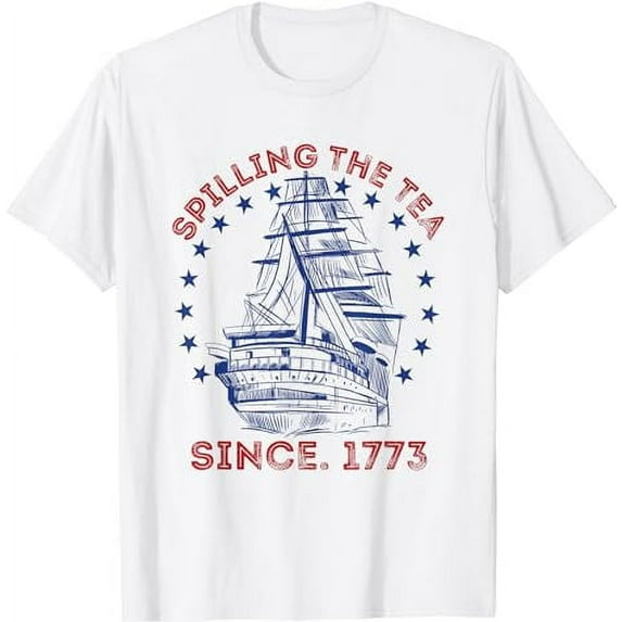 Spilling The Tea Since 1773 History Teacher T-Shirt