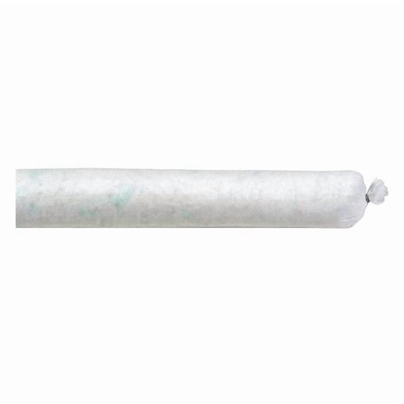 Spilltech Sorbent Sock, 8 gal, 3 in x 48 in, Oil, White, 10 PK WSO410