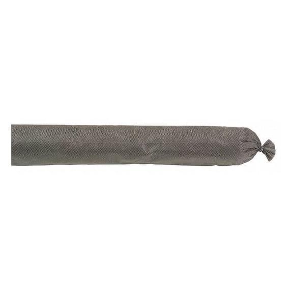 Spilltech Sorbent Sock, 25 gal, 3 in x 48 in, Universal, Gray, 30 PK GSO430