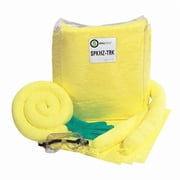 Spilltech Spill Kit, 8 gal Volume Absorbed per Kit, Bag, Clear, 29 SPKHZ-TRK