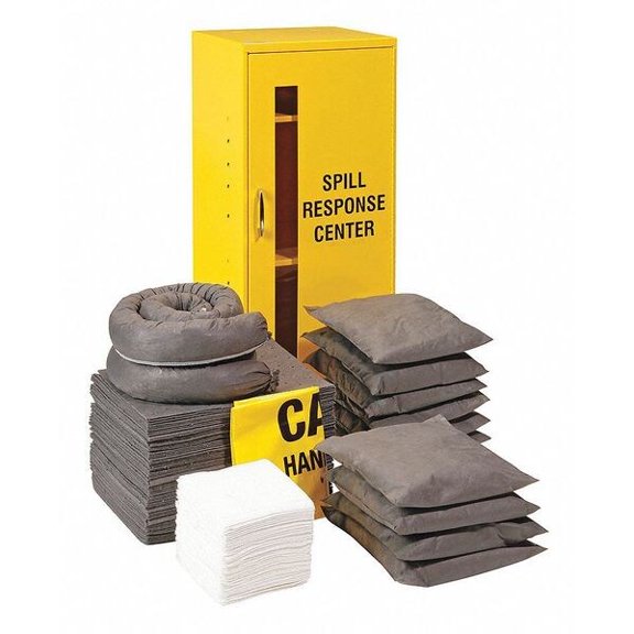 Spilltech Spill Kit,Cabinet,Universal,30" H SPKU-WCAB