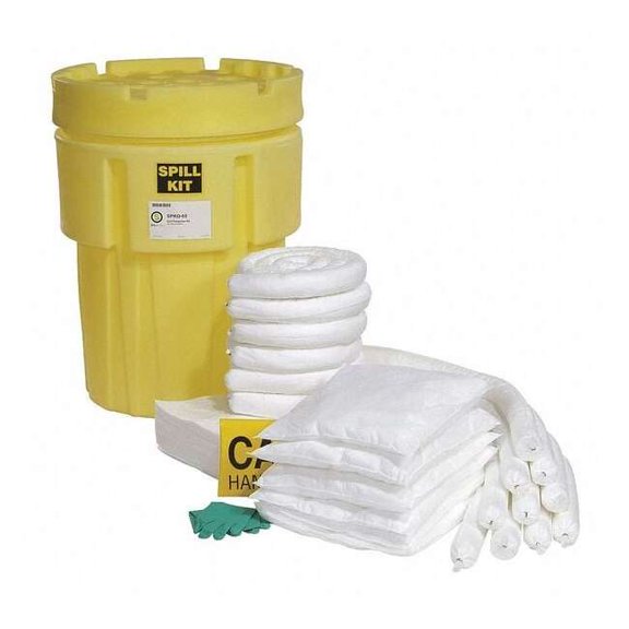 Spilltech Spill Kit,Drum,Oil-Based Liquids SPKO-65