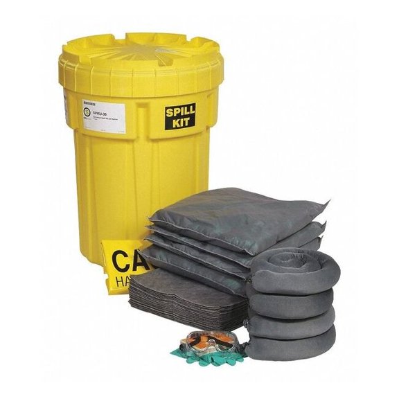 Spilltech Spill Kit,Drum,Universal,30" H x 23" W SPKU-30