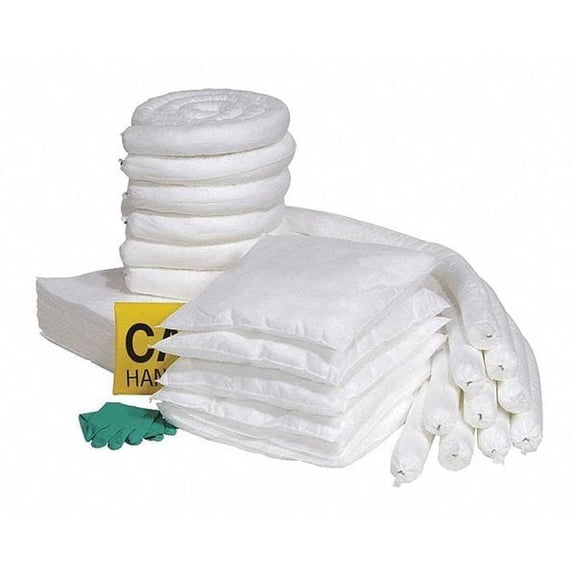 Spilltech Spill Kit Refill,Box,Oil-Based Liquids RSPKO-65