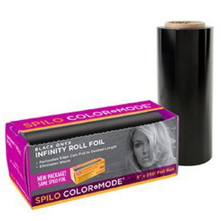 Spilo Professional Color Mode Foil Roil - Black Onyx (5" x 250')