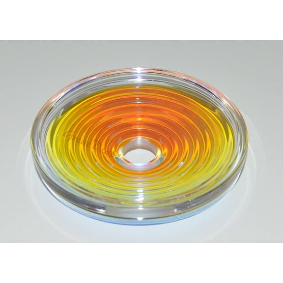 Spin Bio Disc Ultimate Version Natural Health Energy Alpha Field Glass EMF Protection- solution to counteract the harmful EMF
