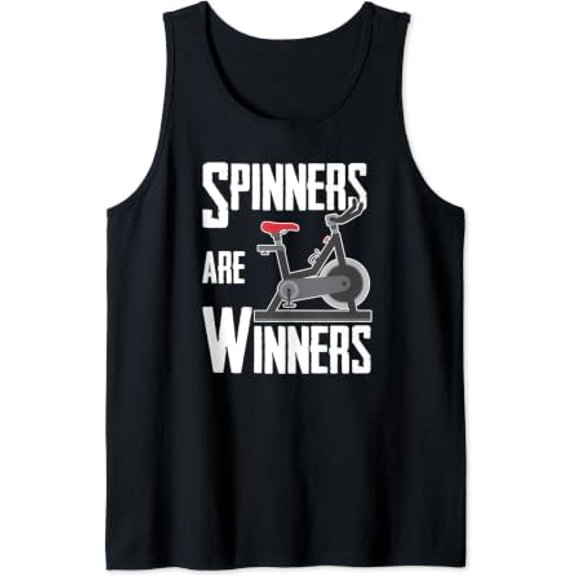 Spin Class Spinning Sport Design Tank Top Size S-3XL