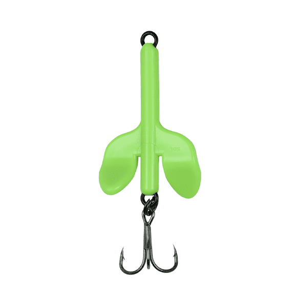 Spin Dart Lures ARROW, Fluorescent Yellow, Spinnerbait Fishing Lure