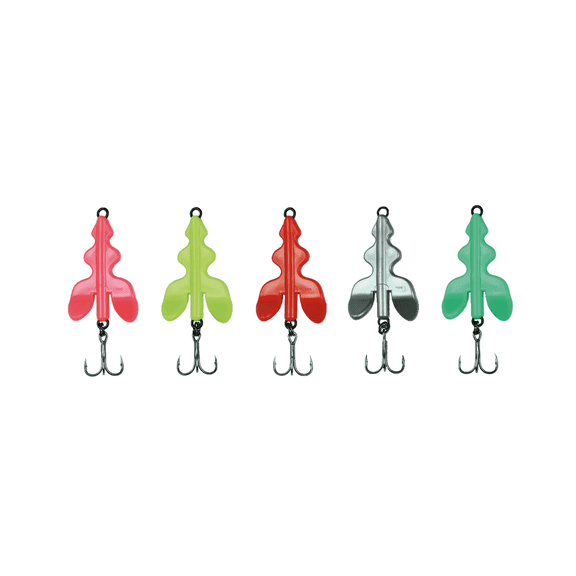 Spin Dart Lures DRAGONFLY, Variety Color Pack, Spinnerbait Fishing Lures