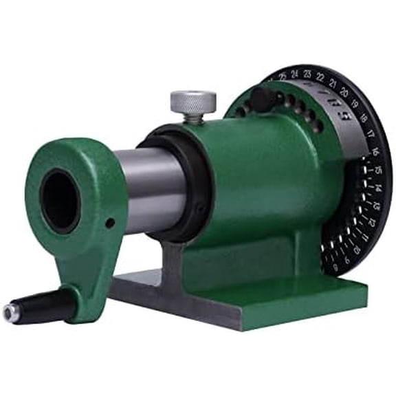 Spin Indexing Fixture, Precision Collet Spin Index Fixture PF70-5C Spin Index  4' Accuracy,Worktable Milling Spin Jig 1-1/8" Standard 5C Collet for Milling, Drilling, Fixture Boring
