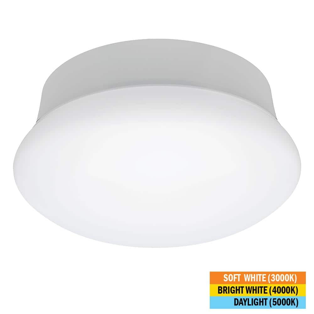 Spin Light 7 in. Closet Light LED Flush Mount Ceiling Light 3000K 4000K 5000K Selectable Laundry Room Hallway Stairway