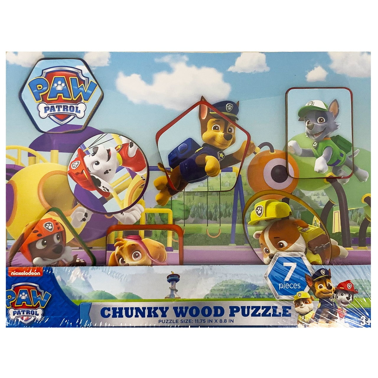 Spin Master 30375645 Paw Patrol Chunky Wood Puzzle Style Assorted Styles