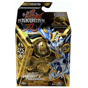 Spin Master Bakugan Special Attack Infinity Ventri Gold Limited Edition 1 of 3000, Includes Character Card and Gate Card