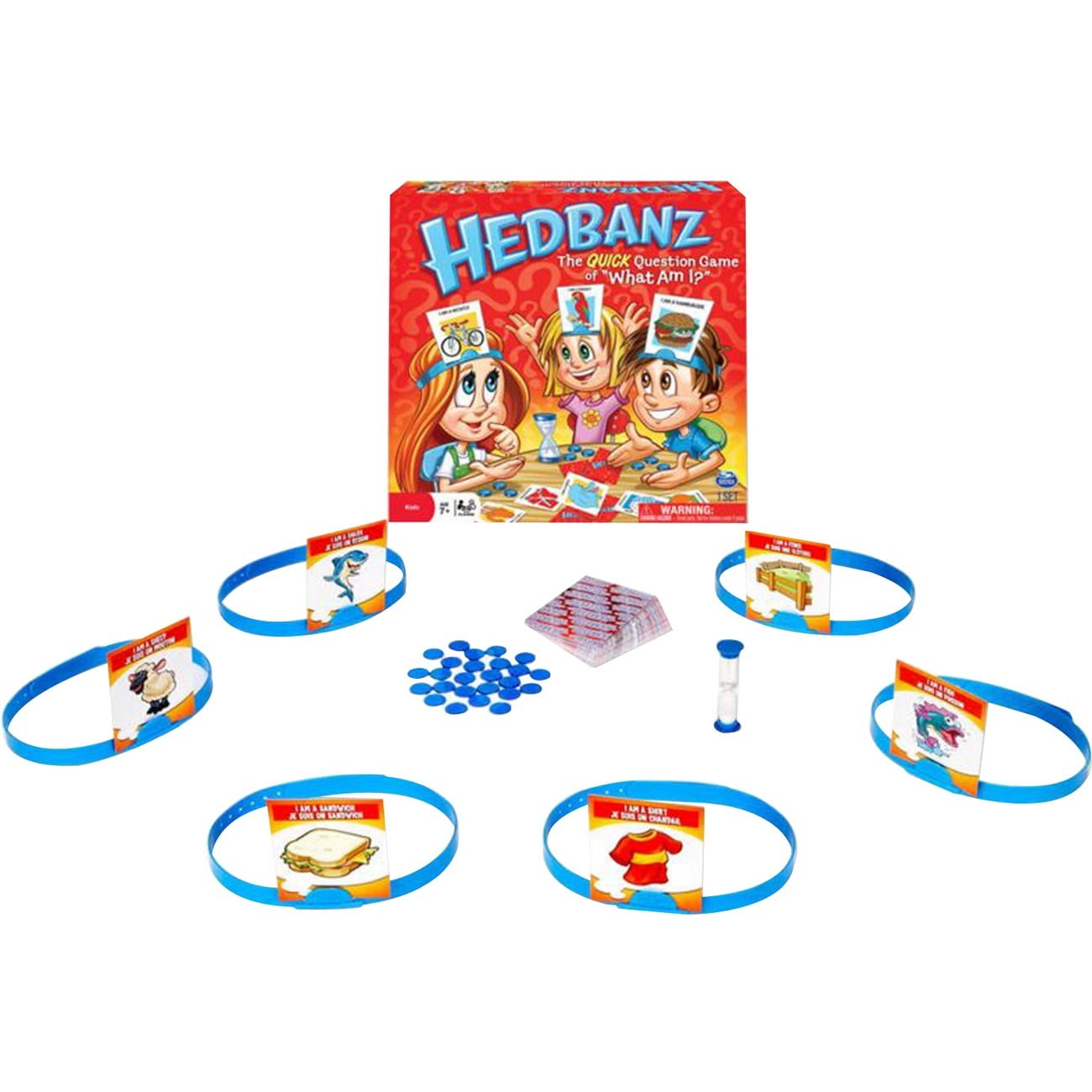 Spin Master Bgm Hedbanz Board Game 6pk
