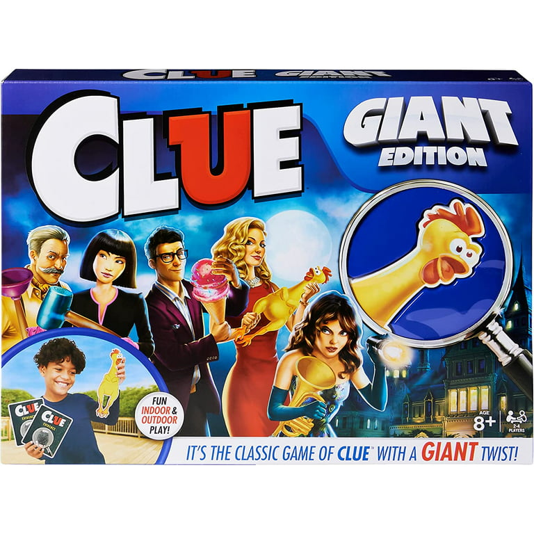 Spin Master Clue Giant Edition Board Game Multicolored