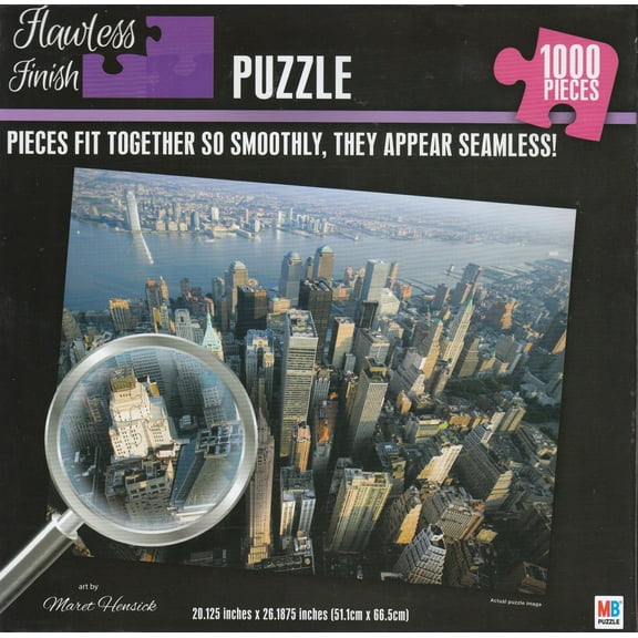 Spin Master Flawless Finish New York City Skyscraper Puzzle, 1000 Piece