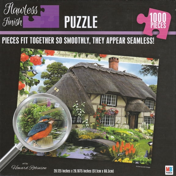 Spin Master Flawless Finish Thatched House Puzzle, 1000 Piece
