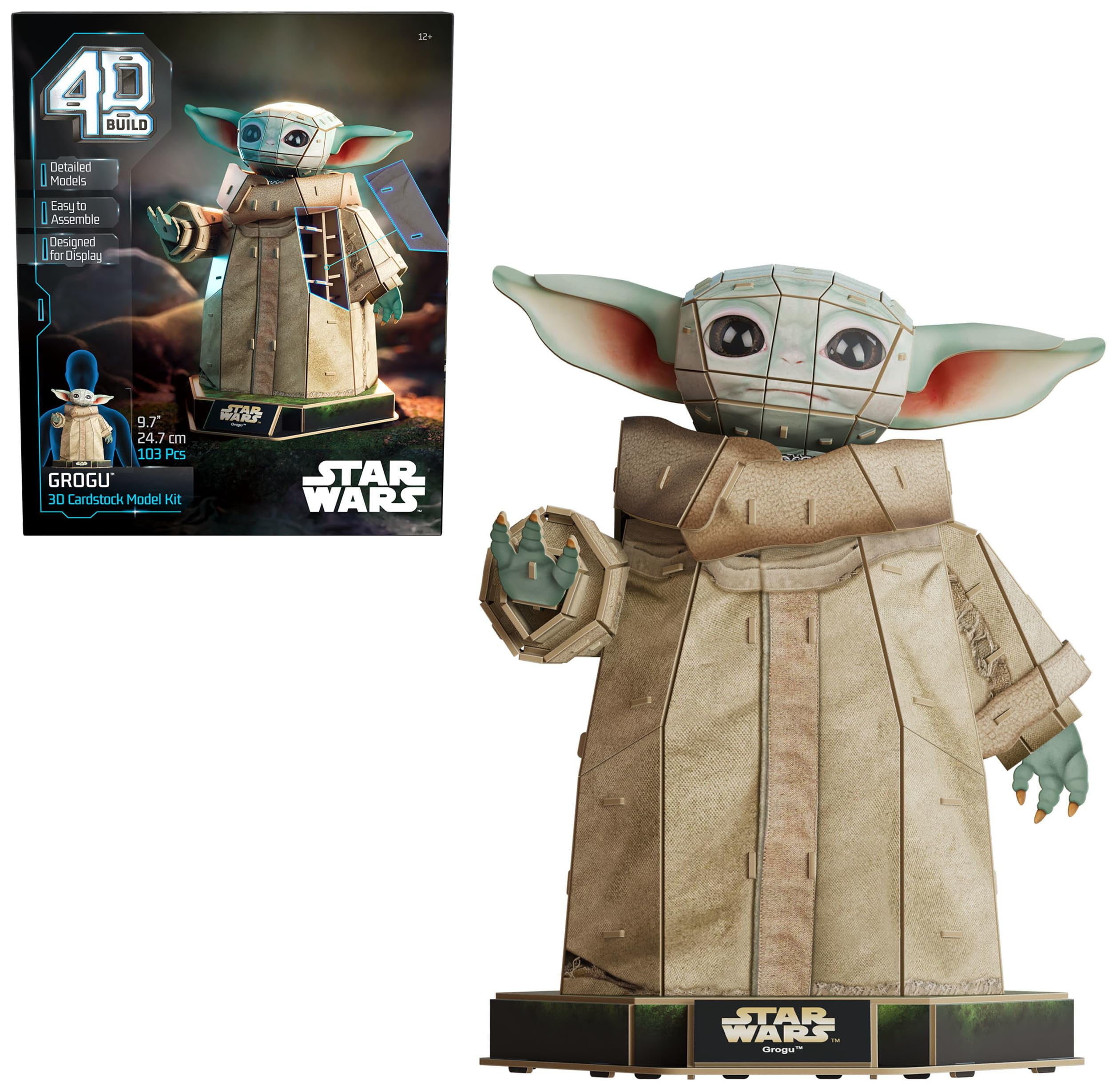 Spin Master Games 4D Build, Star AD01 Wars Grogu 3D Model Kit