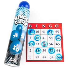 Spin Master Games, Blue Bingo Dabber for Game Night, for Ages 5 and up (Includes 1 Dabber)