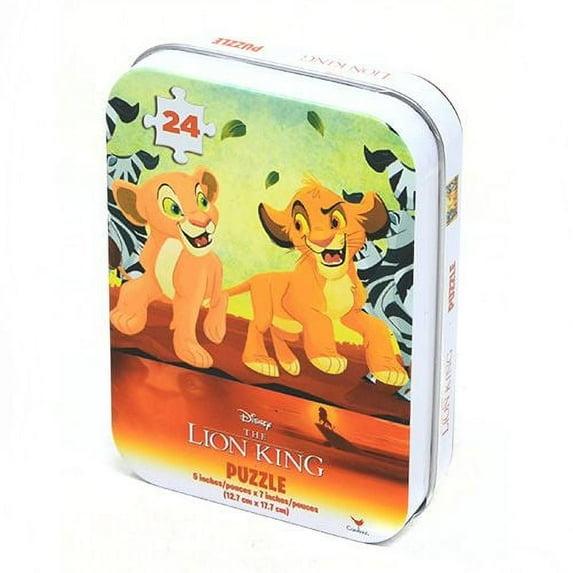 Spin Master Games Disney Lion King Puzzle in Tin