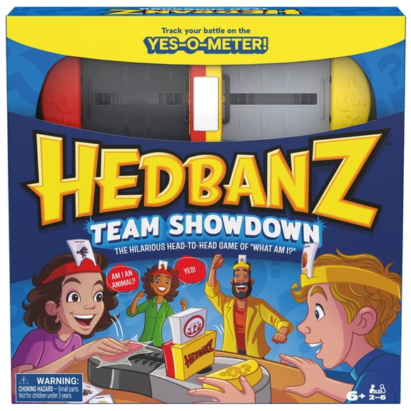 Spin Master Games, Hedbanz Team Showdown Family Game for 2-6 Players and Ages 6 and up
