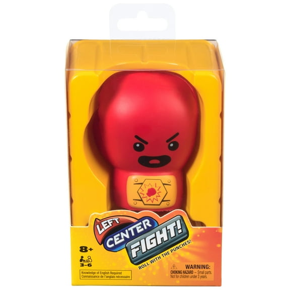 Spin Master Games, Left Center Fight, Classic Family Head-to-Head Dice Game with Foam Glove