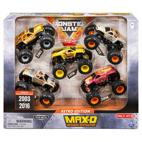 Spin Master Games Monster Jam Max-D Play Vehicles