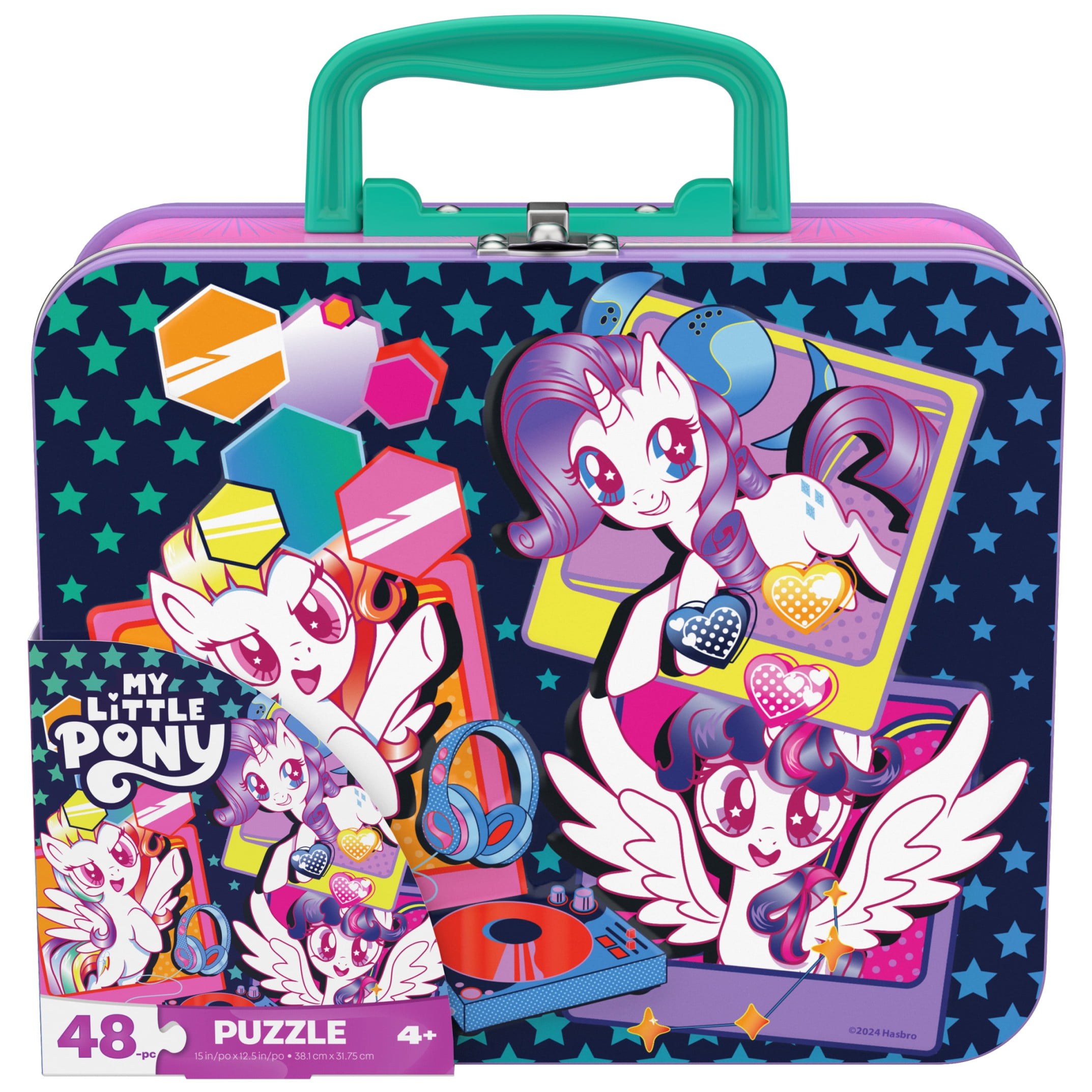 MLPJS_⑅﻿ Spin Master Games, My Little Pony 48-Piece Puzzle in Tin with