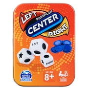 Spin Master Games, Passplay: The Game of Left Center Right in a Portable Tin, for Ages 8 and up