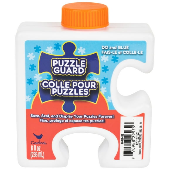 Spin Master Games, Puzzle Guard Do & Glue 8-ounce Bottle, for Kids and Adults Ages 4 and up