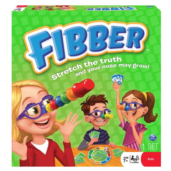 Spin Master Games Stretch The Truth Fibber Board Game, 2-4 Players