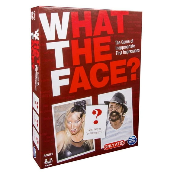 Spin Master Games - What the Face Inappropriate Board Game