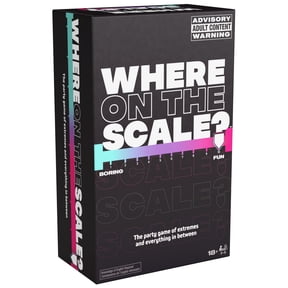 Spin Master Games, Where on The Scale, a Party Game of Extremes, for Ages 18+