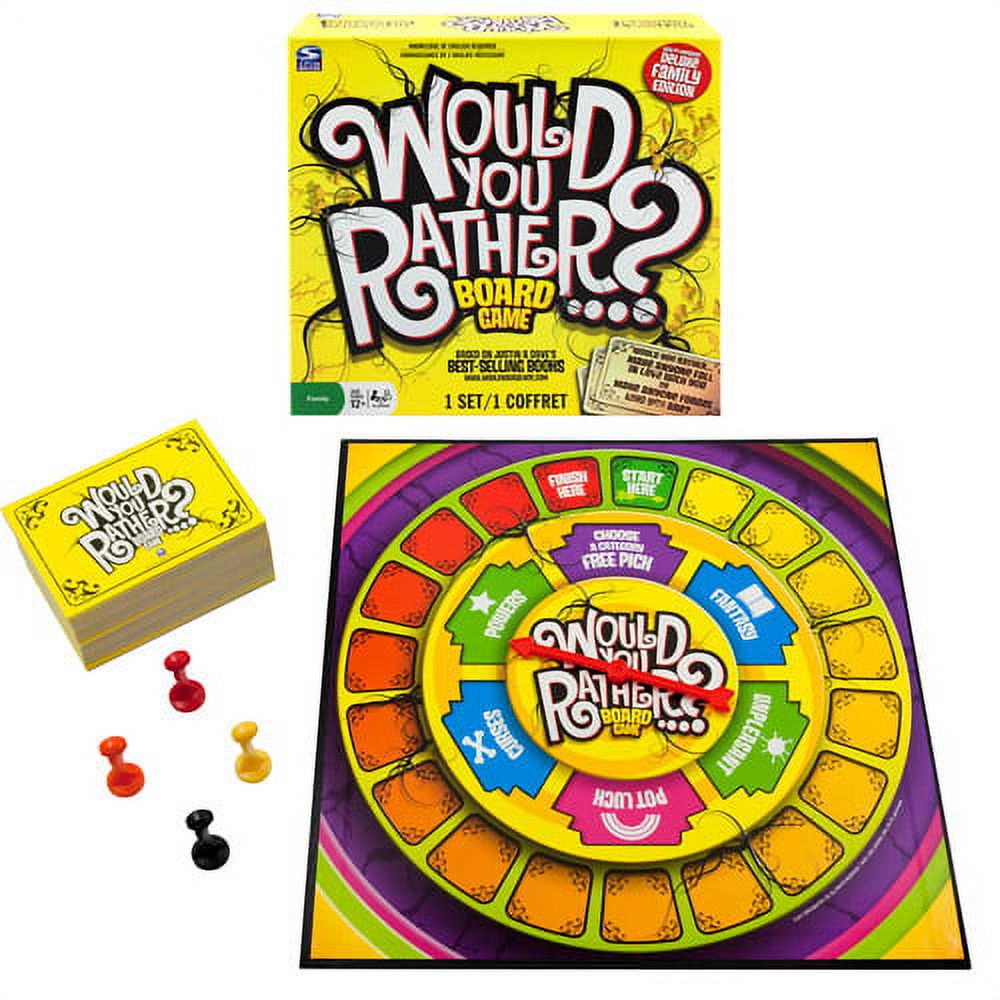 Spin Master Games Would You Rather Card Game - image 1 of 2