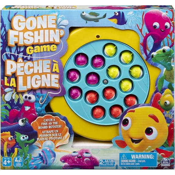 Gone Fishing Board Game - Interactive Family Fun for All Ages
