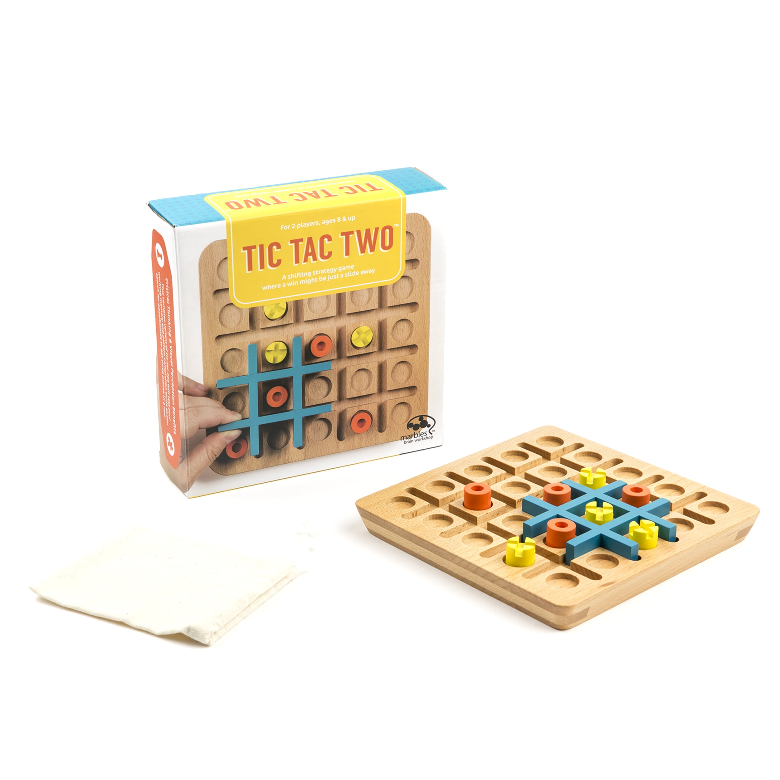 GSE Games & Sports Expert 2 Player Wood Tic Tac Toe