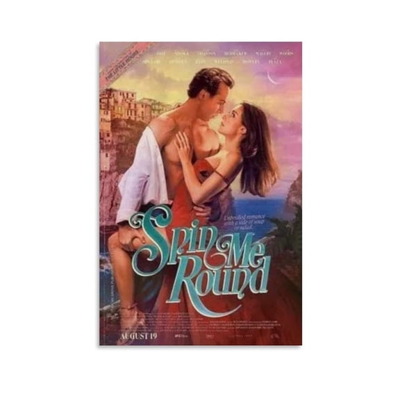 Spin Me Round Movie Poster Wall Art Picture Painting Poster Canvas Print Posters Artworks Bedroom Living Room Decor
