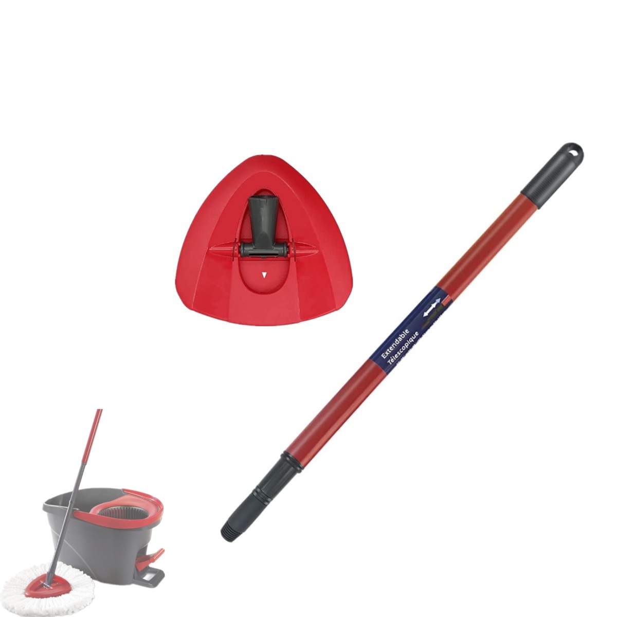 Limpiamax Wood T Mop Stick