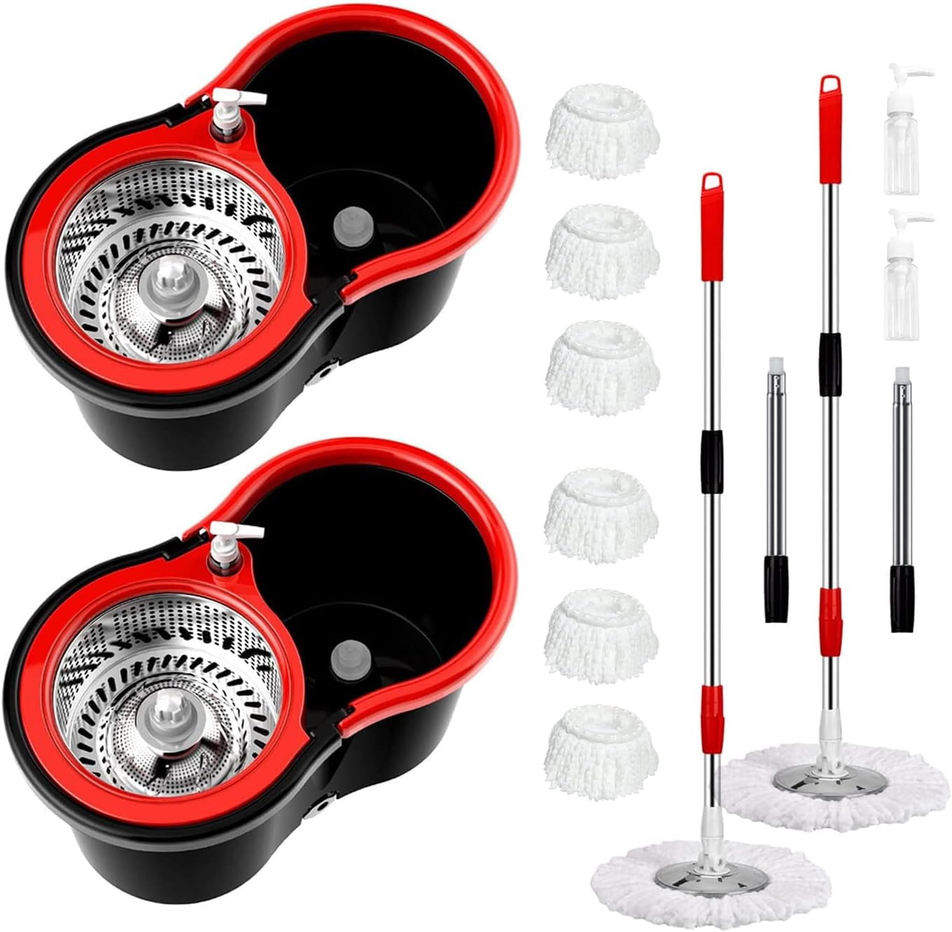 Spin Mop and Bucket System, Mop and Bucket with Zambia Spin Mop and Bucket System, Mop and Bucket with Zambia
